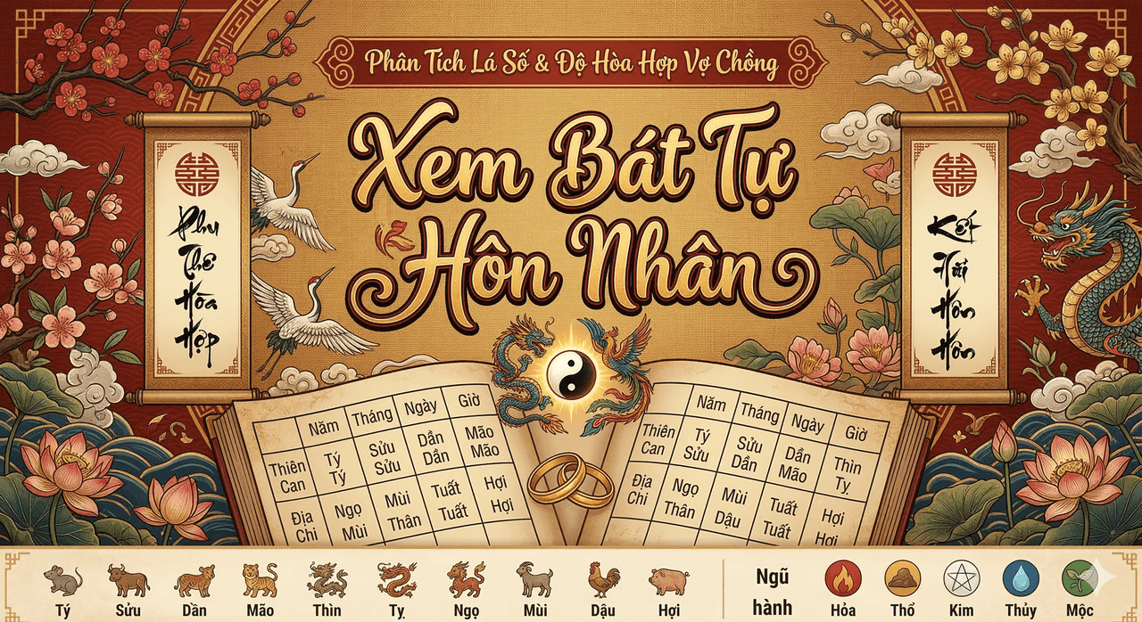 Xem Bát Tự Kết Hôn: Chìa Khóa Vàng Cho Hôn Nhân Viên Mãn
