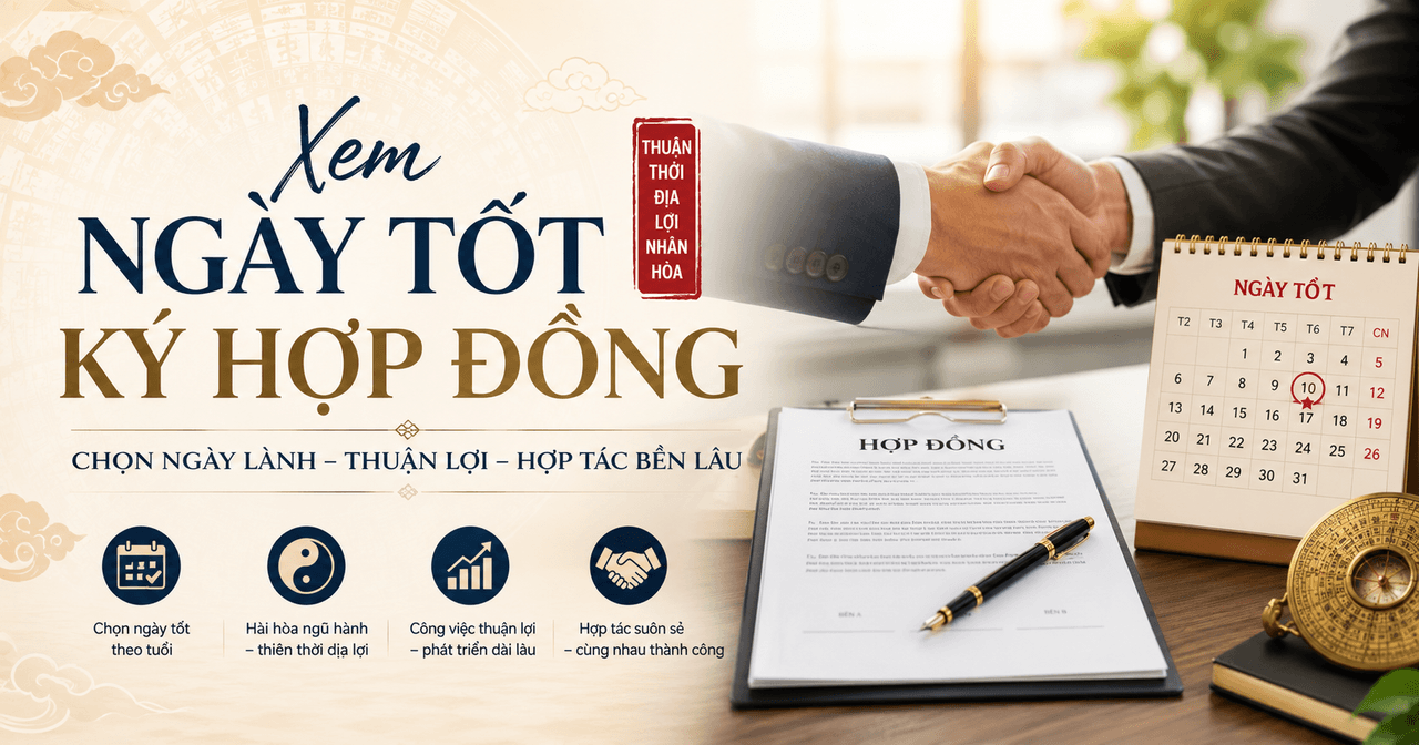 Xem ngày tốt ký hợp đồng: Có nên chọn ngày giờ trước khi ký?